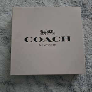 Empty Coach Fragrance Gift Box